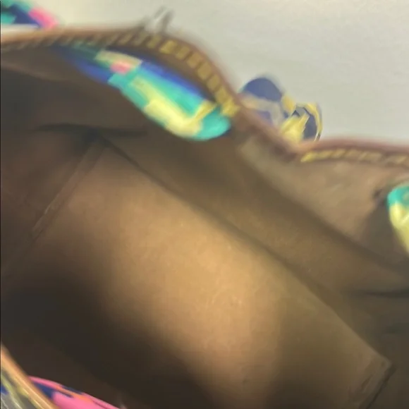 Louis Vuitton Brown Monogram Shoulder Bag with Colorful Accent - Picture 4 of 7